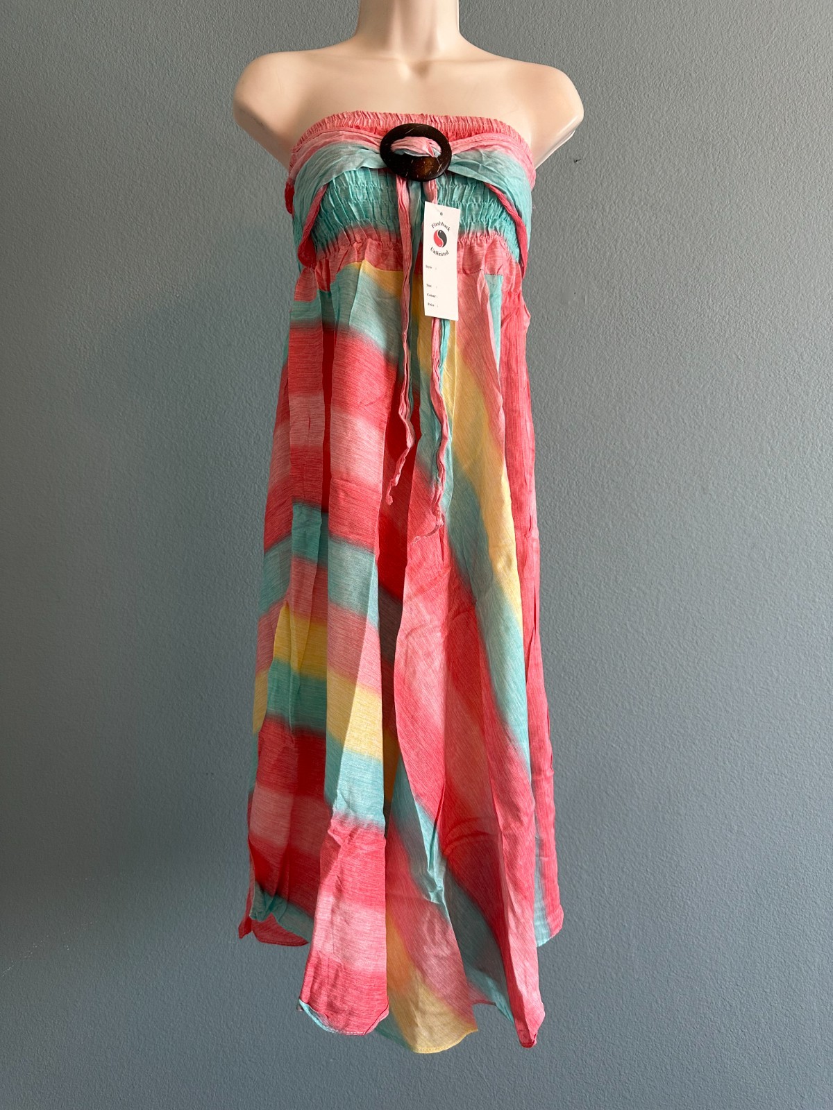 Women’s Imported Rayon Maxi, Smock Top, Swim Suite Cover Up Dress or Skirt