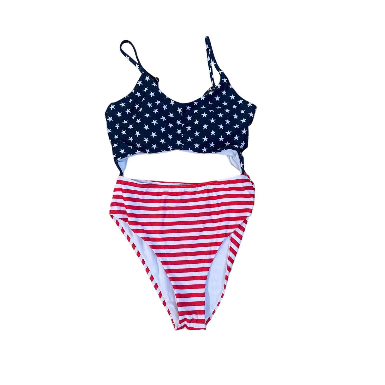 Stars and Stripes Swimsuit, Women’s size Small.