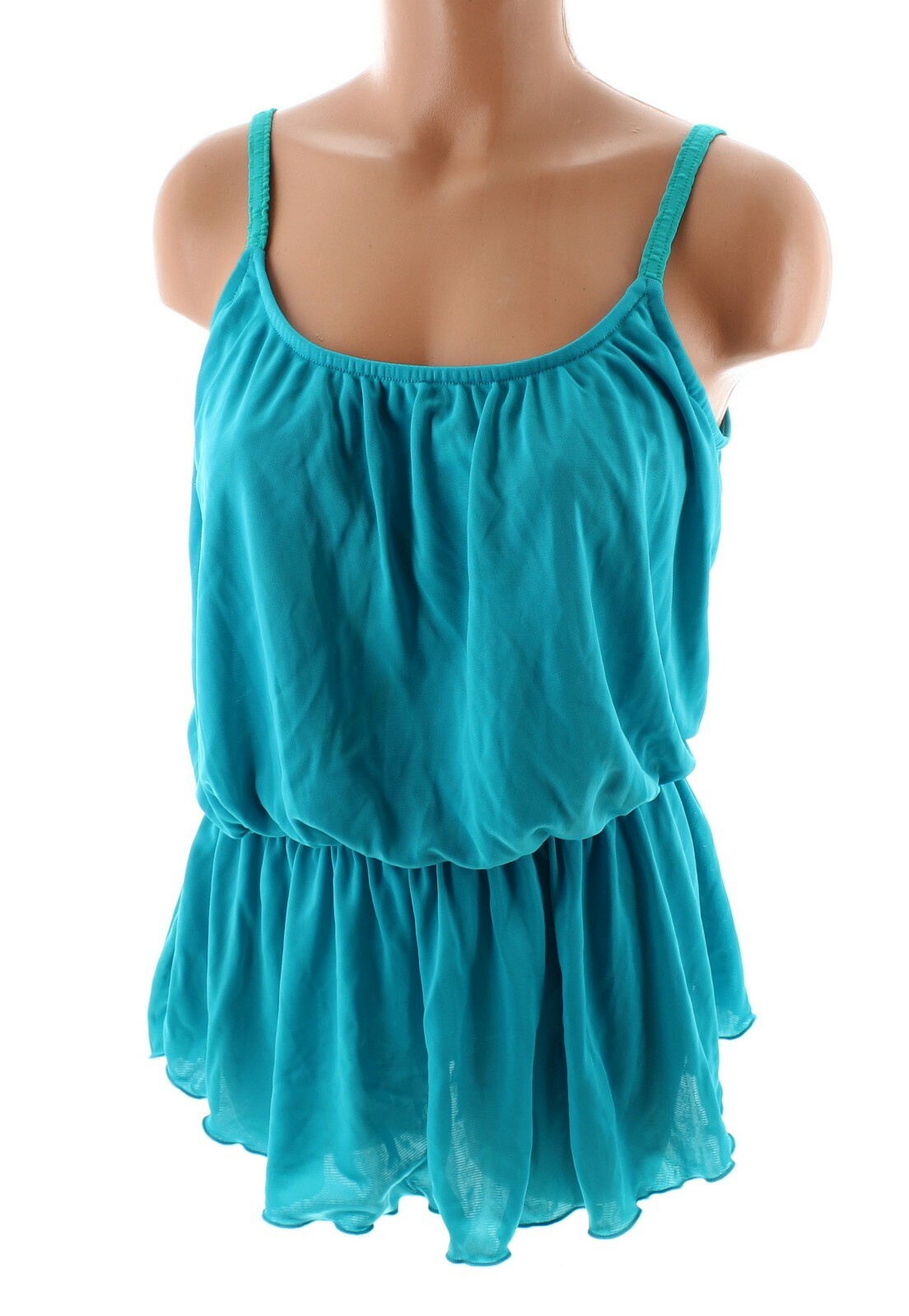 Le Cove Swimdress Swimsuit, Women’s One Piece Swim Suit, Full Coverage, Teal