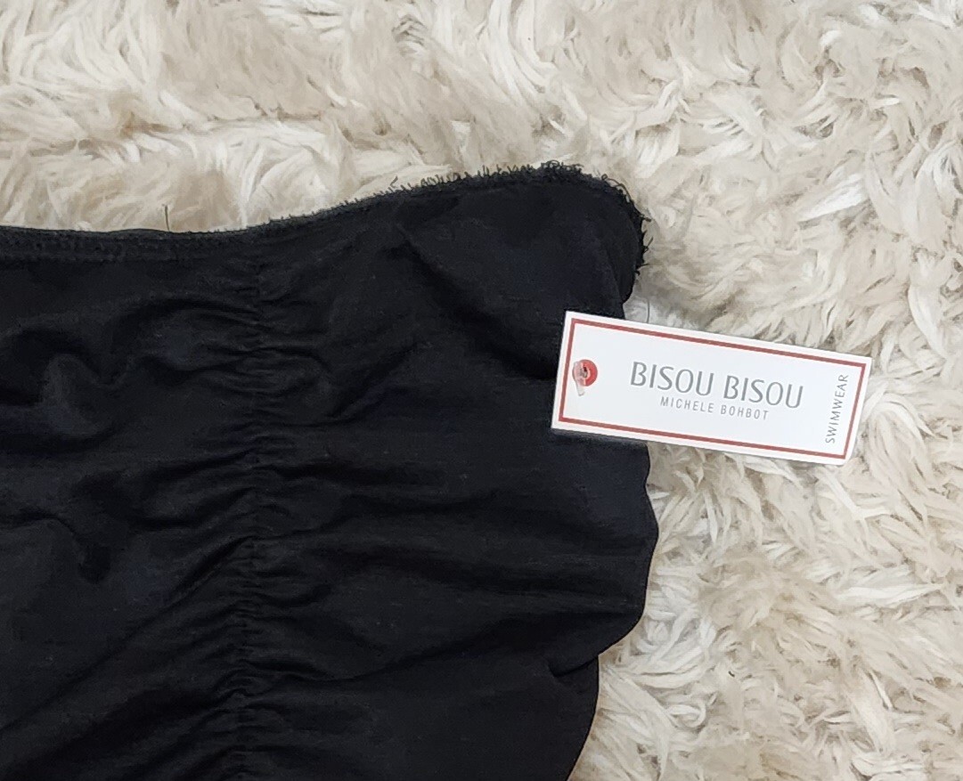 BISOU BISOU New XL Black Skort Short Skirt Bathing Suit Swim Wear Bottom
