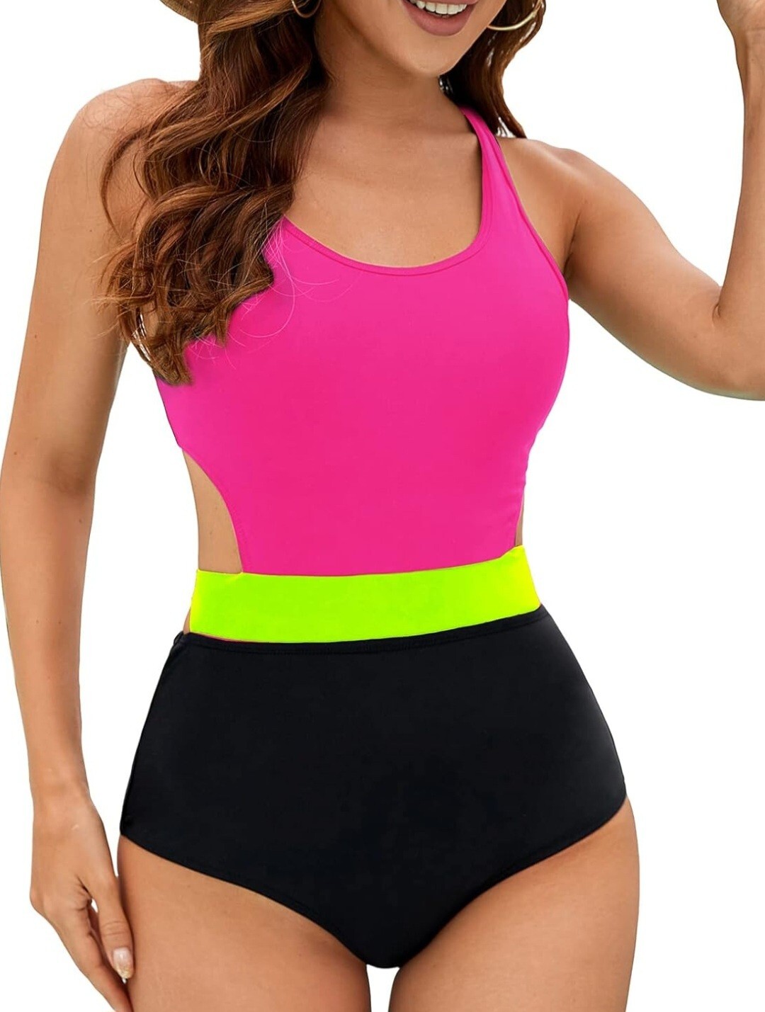MOLYBELL One Piece Swimsuits for Women High Waisted Bathing Suit. Small