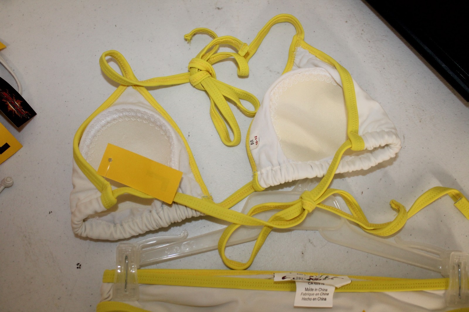 Womens Bikini 2 Pc Swimsuit Corona Beer Swimsuit White Sizes M L Available