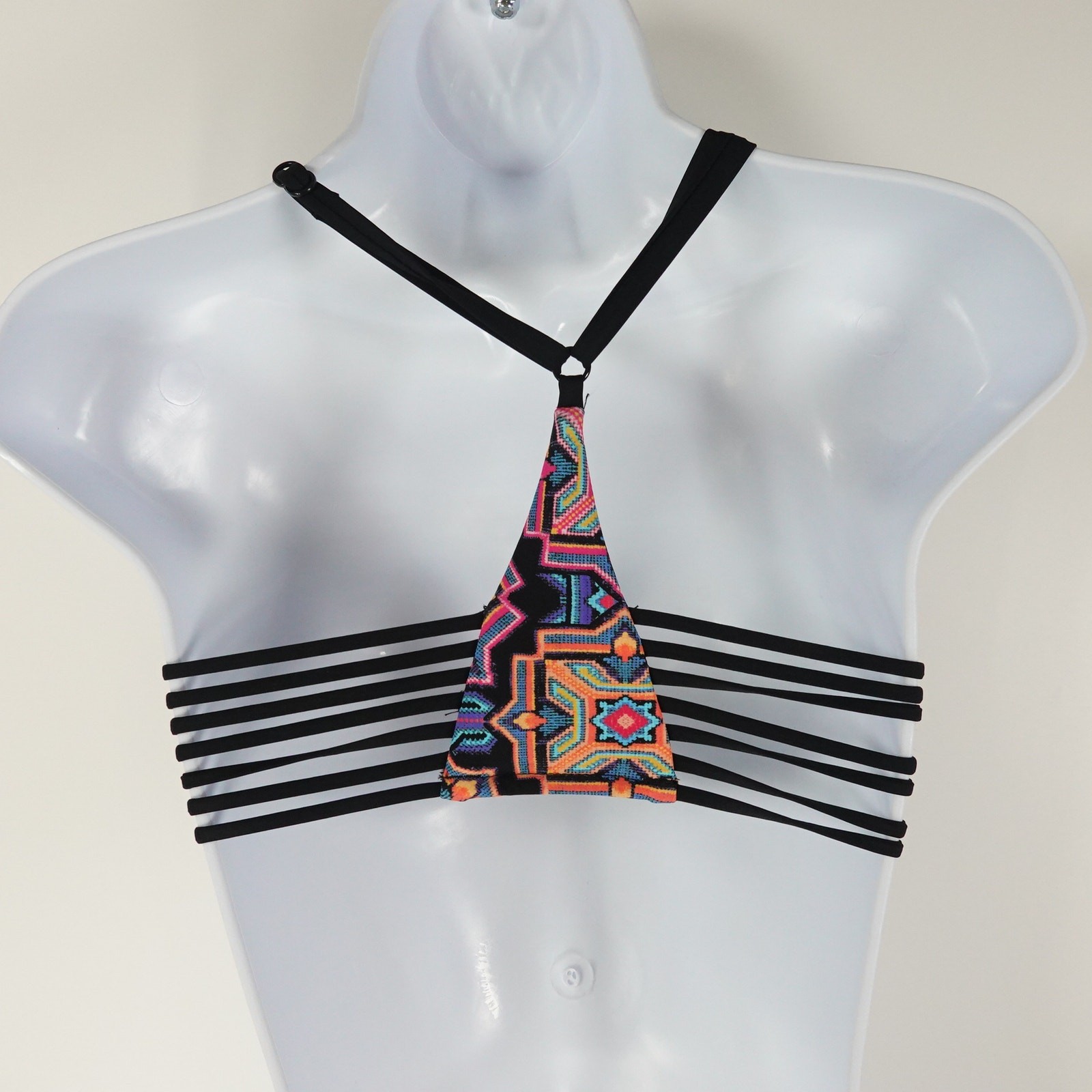 Seafolly Bikini Lot 4 US 6 AU 10 3 Tops 1 Bottom Floral Aztec Strapless NWOT
