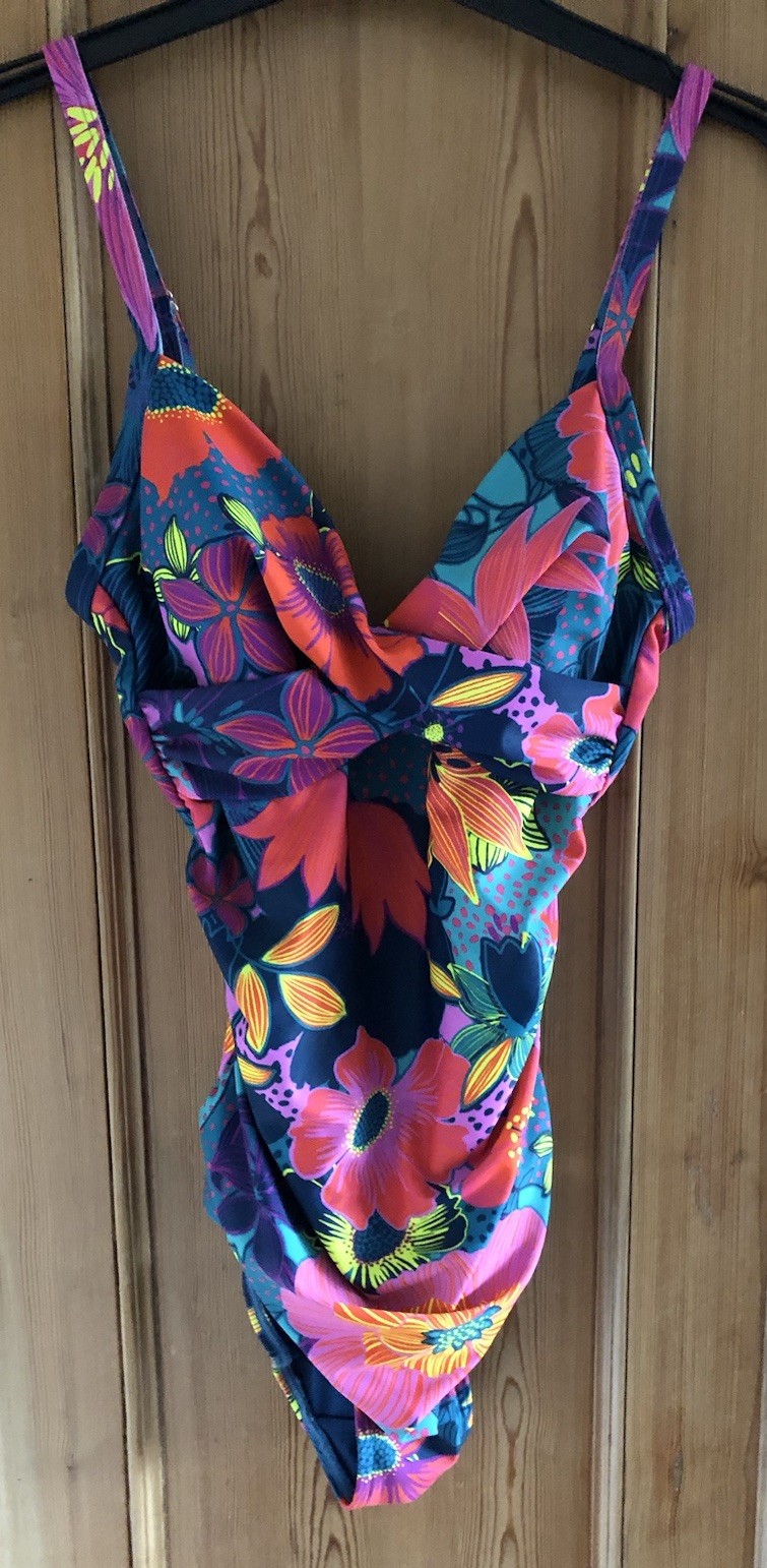 Swimsuit Vibrant Floral NEXT One Piece swimming Beach Pool Holidays size 10