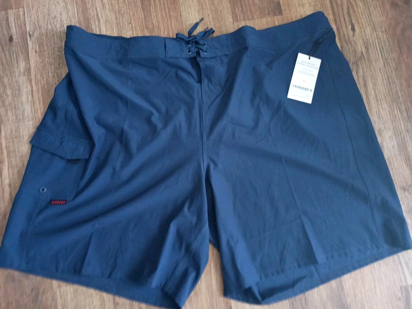 New Maui Rippers Mermaid Board Shorts Women 5X Stretch Pocket NWT Navy Blue