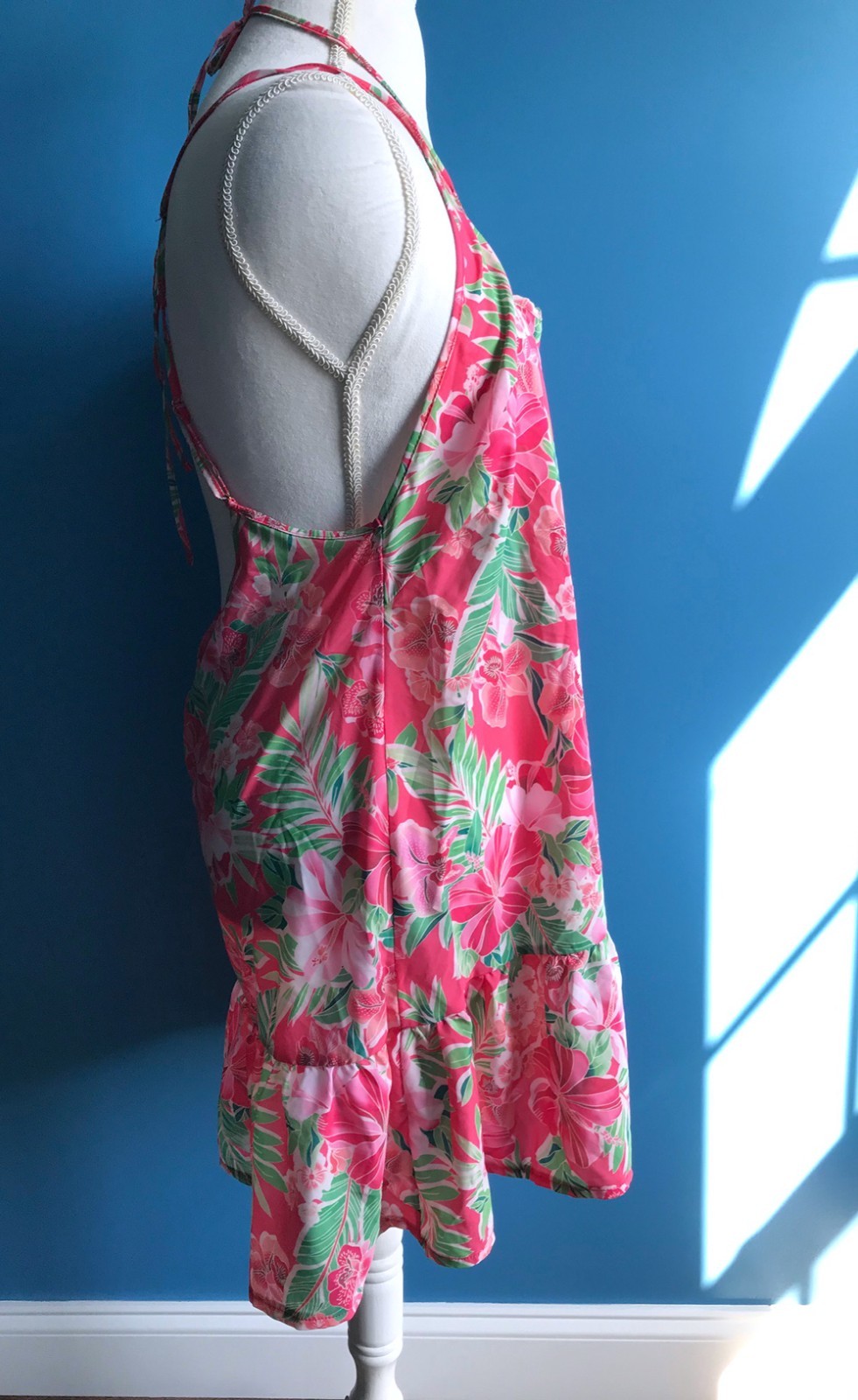 Sunsets Floral Tropical Honolulu Riviera Dress Cover-Up NEW Size XL MSRP: $72.00