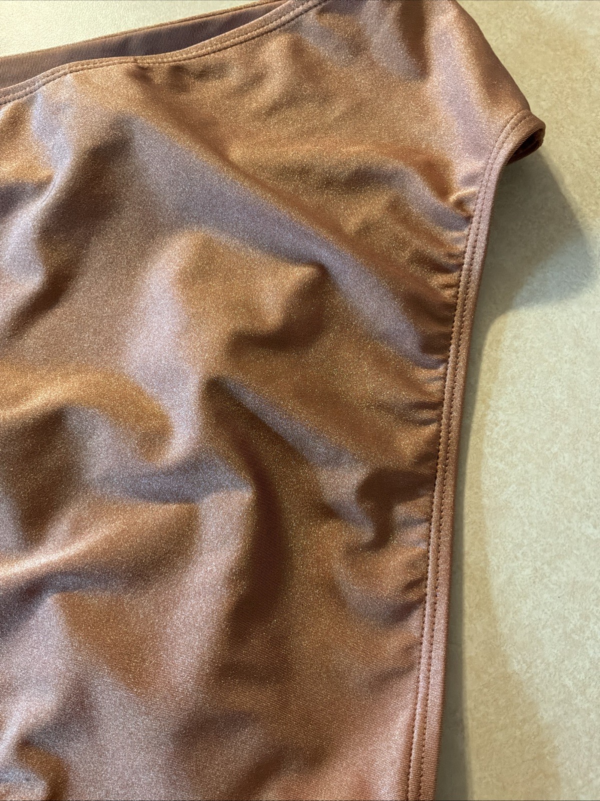 Chelsea & Violet Women’s Taupe Bikini Swimsuit Bottoms Size Small NWT $60
