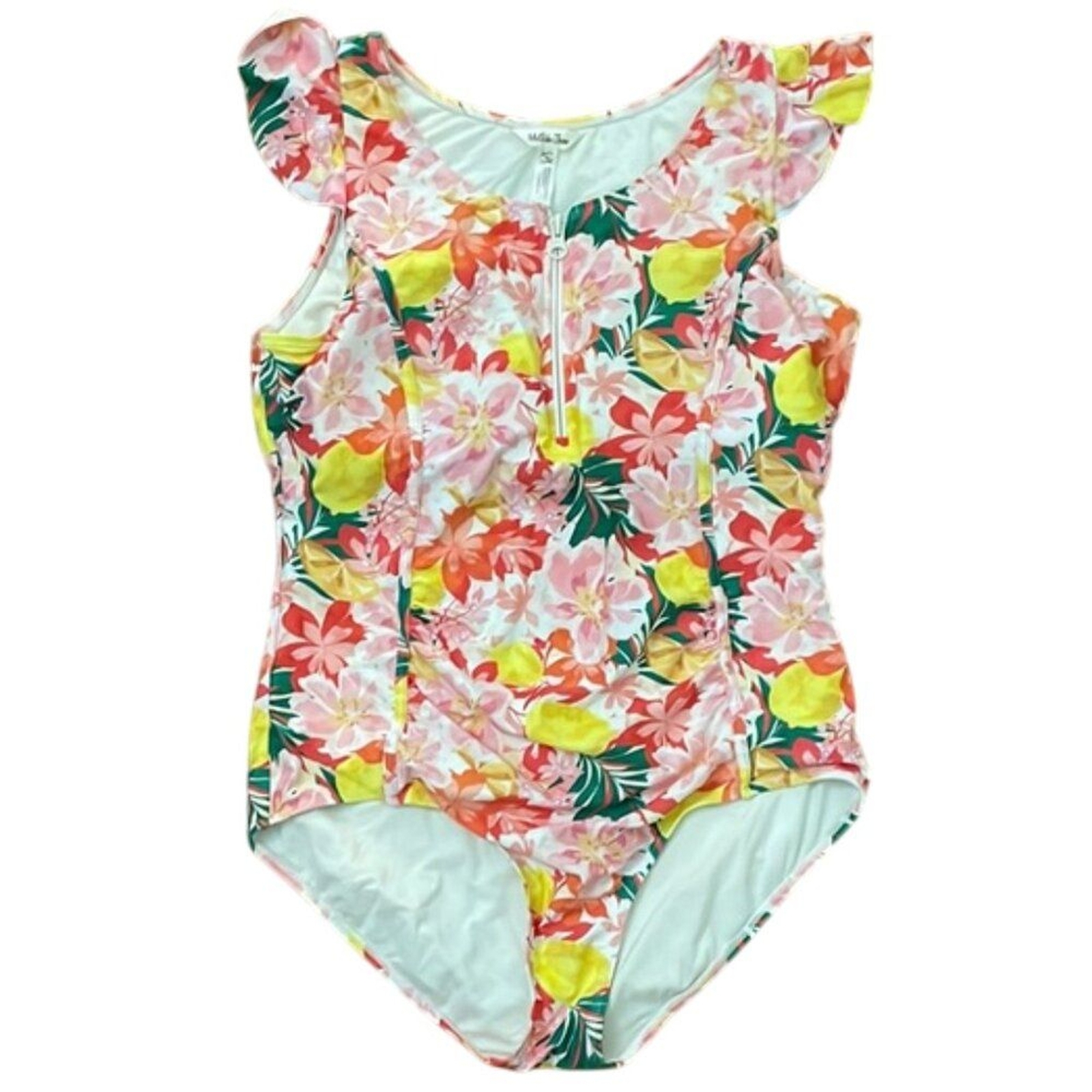 Matilda Jane Floral One Piece Swimsuit Womens Size Medium Beach Preppy Vacation