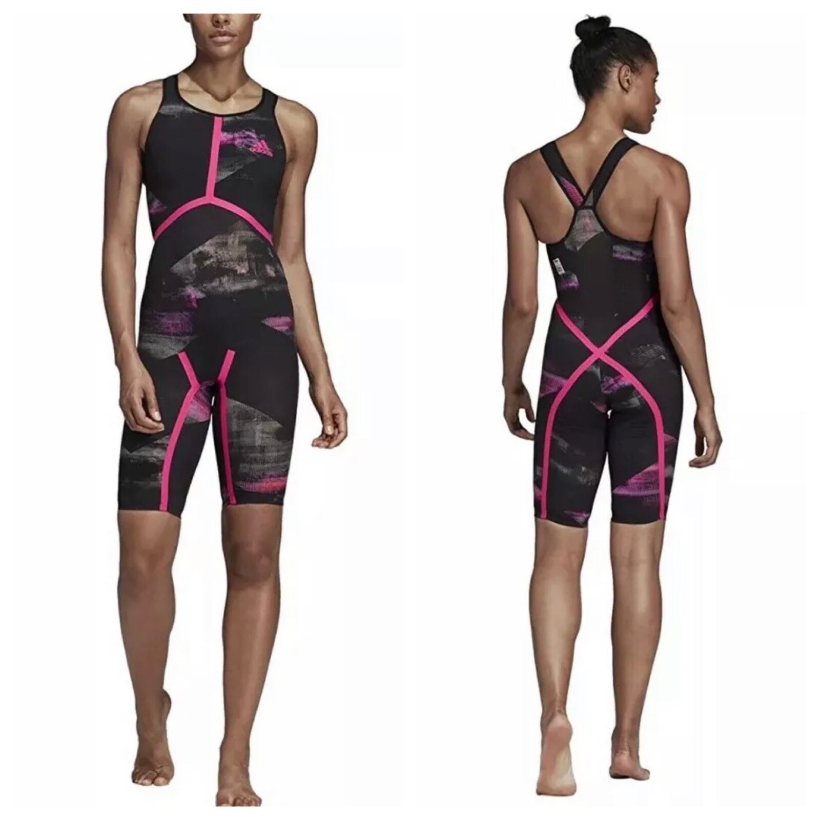 Adidas Adizero FS CB W Freestyle Closed Back Swimsuit Women’s Size 16” MSRP $469