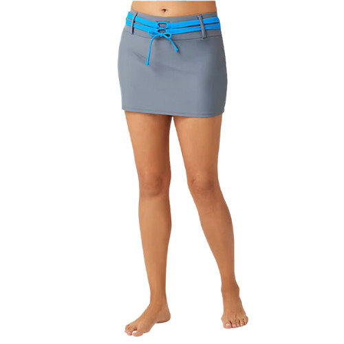 Free Country Womens Swim Skirt Sizes L, XL New Msrp $54.00 Cloud Grey Blue