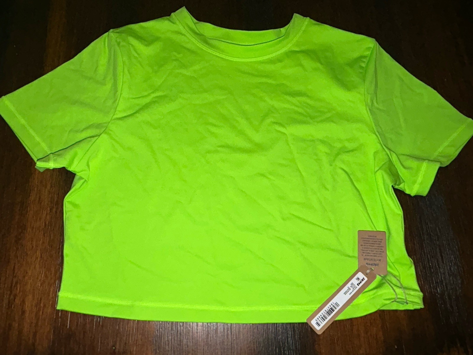 NWT- Skims Recycled Swim T-shirt XL Neon Green
