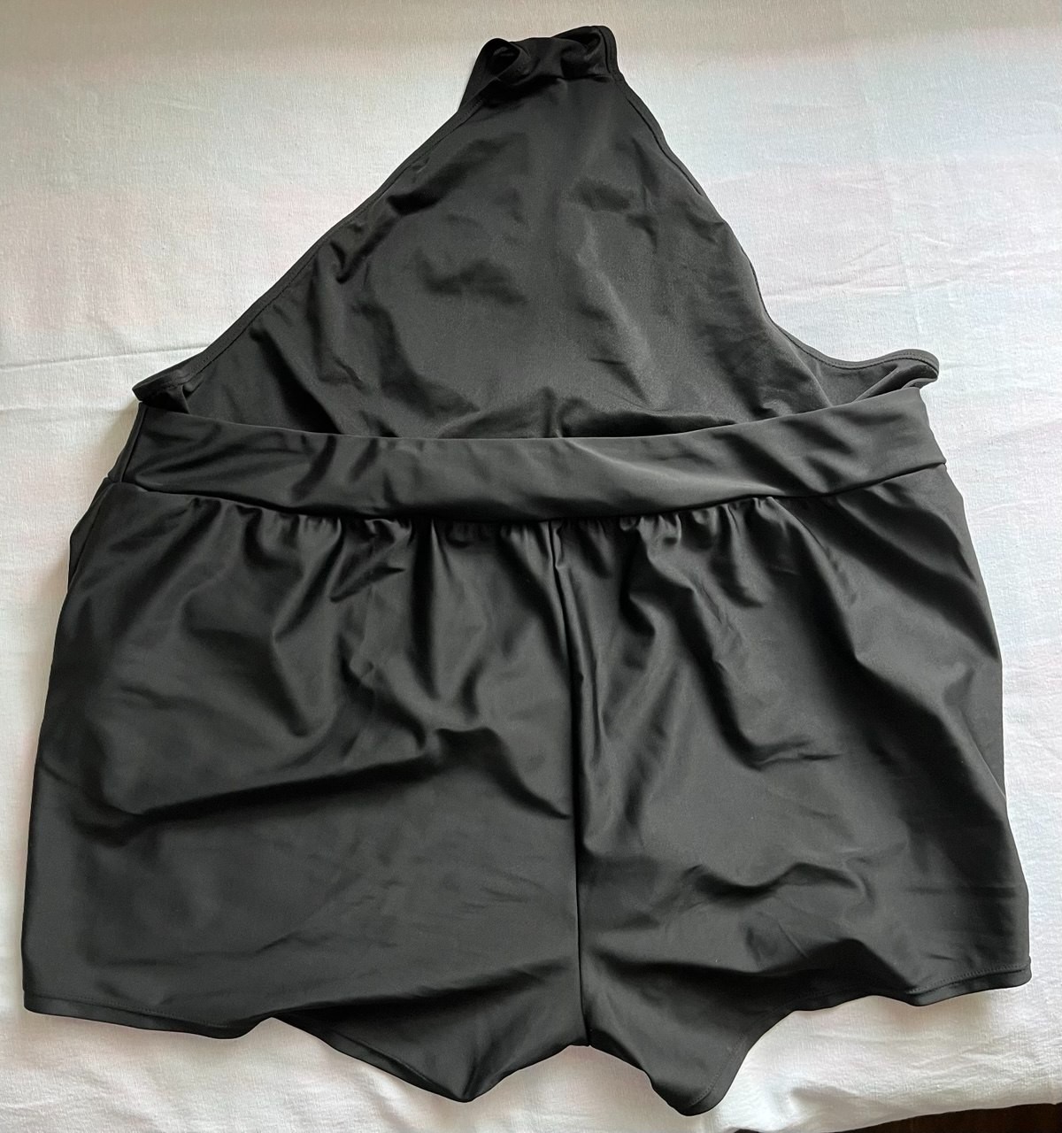 Womens Swim Shorts 2X Sport Black Elastic Polyester Elastane Excellent