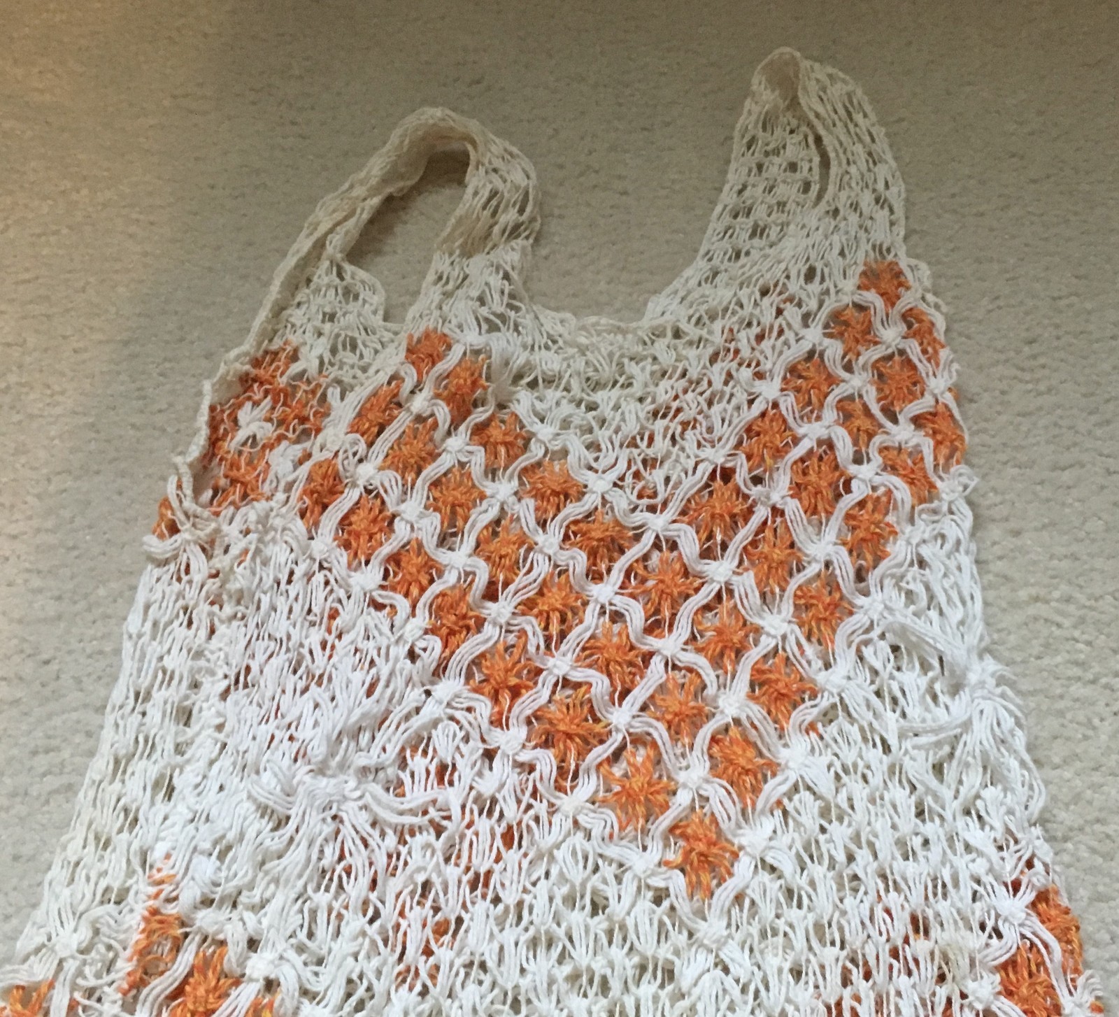 Boutique Womens, Cover Up, Dress, One Size S M L, Orange Knit, Hawaii