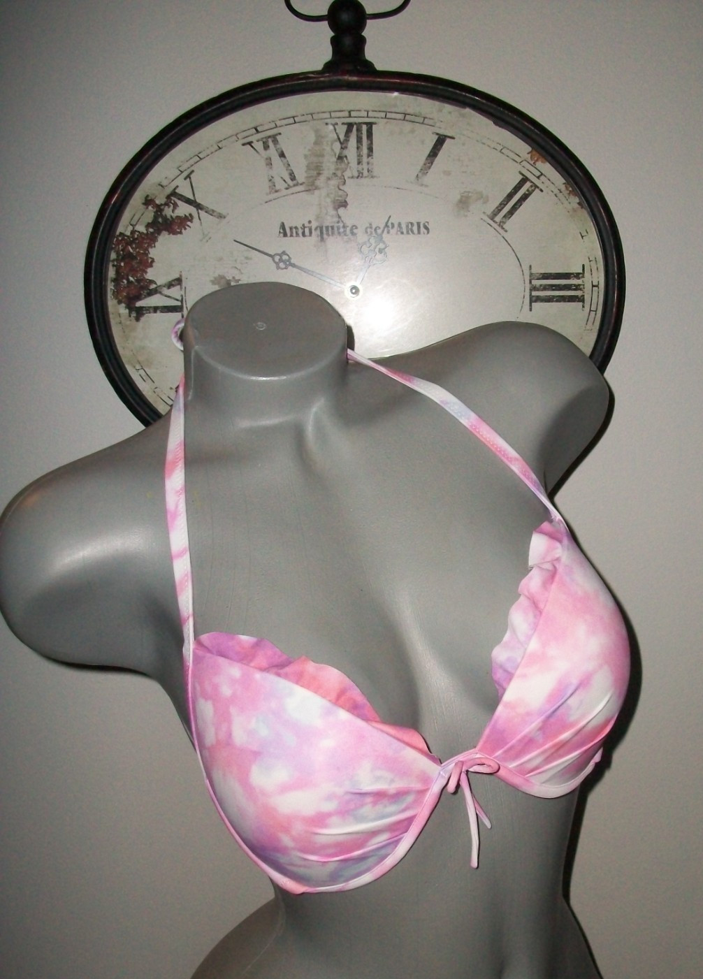 NWT Victoria Secret Summer Tie Dye 32DD Fabulous Bikini Top
