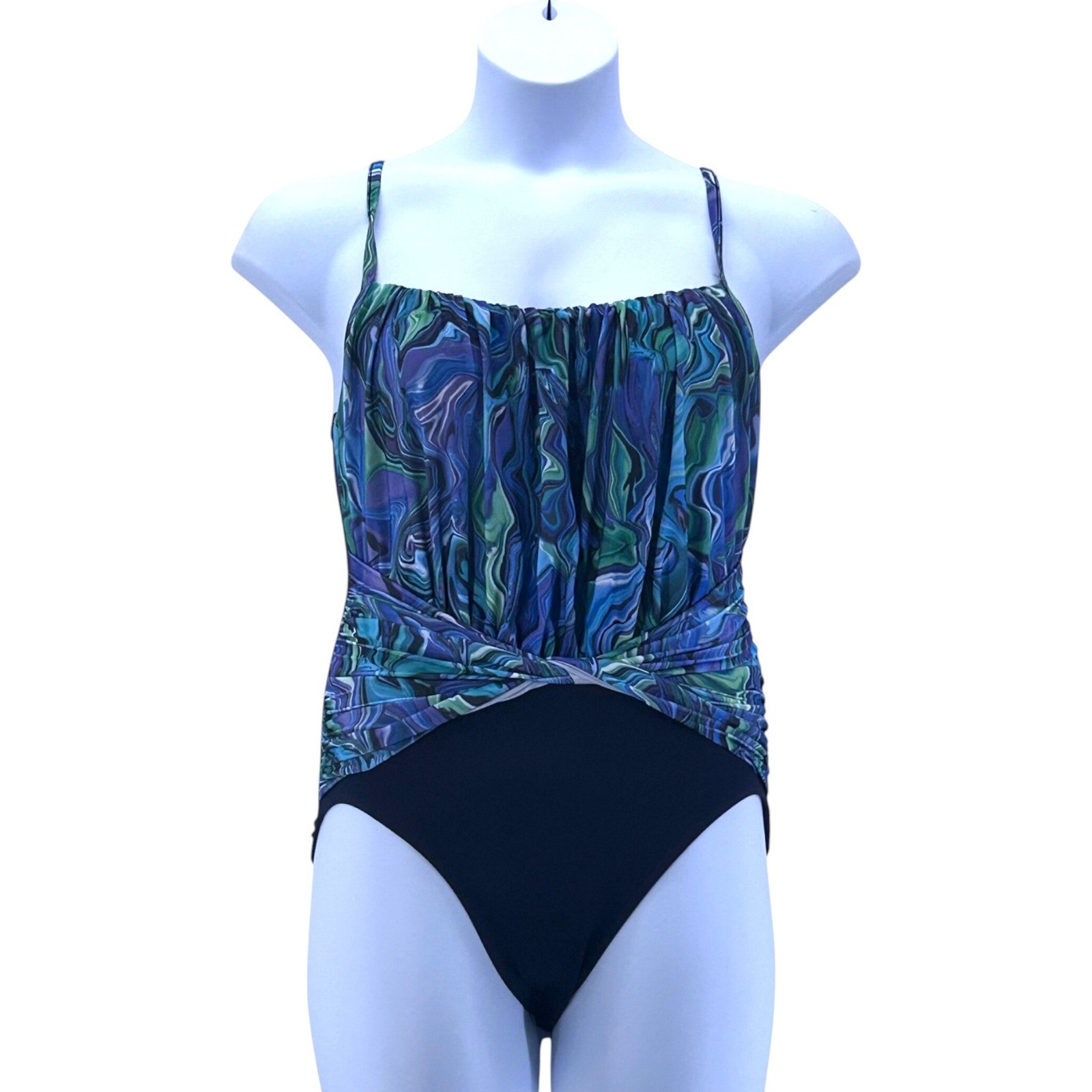 Magicsuit Swimwear 10 Resortwear Abstract Art-To-Wear Beach Slimming Skinny Sea