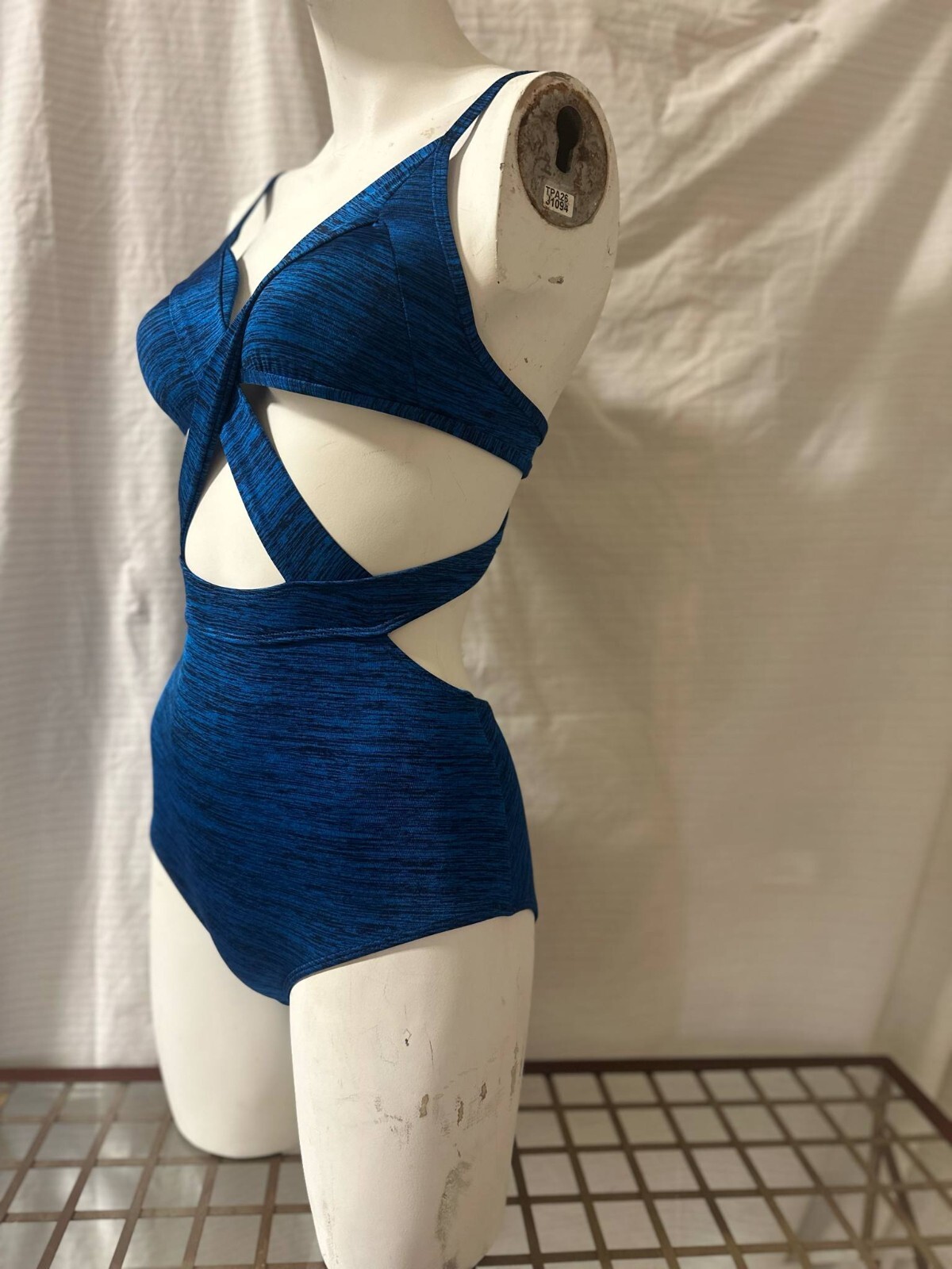 JETS by Jessika Allen Women’s Jetset Plunge Cutout Neptune SZ 8 US
