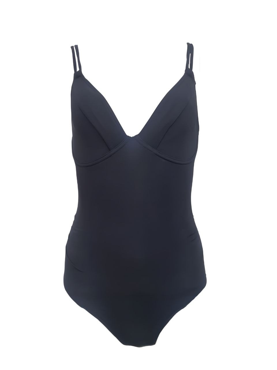 JETS By JESSIKA ALLEN Women’s Black One Piece Swimsuit DD/E Cup #10105 10 NWT