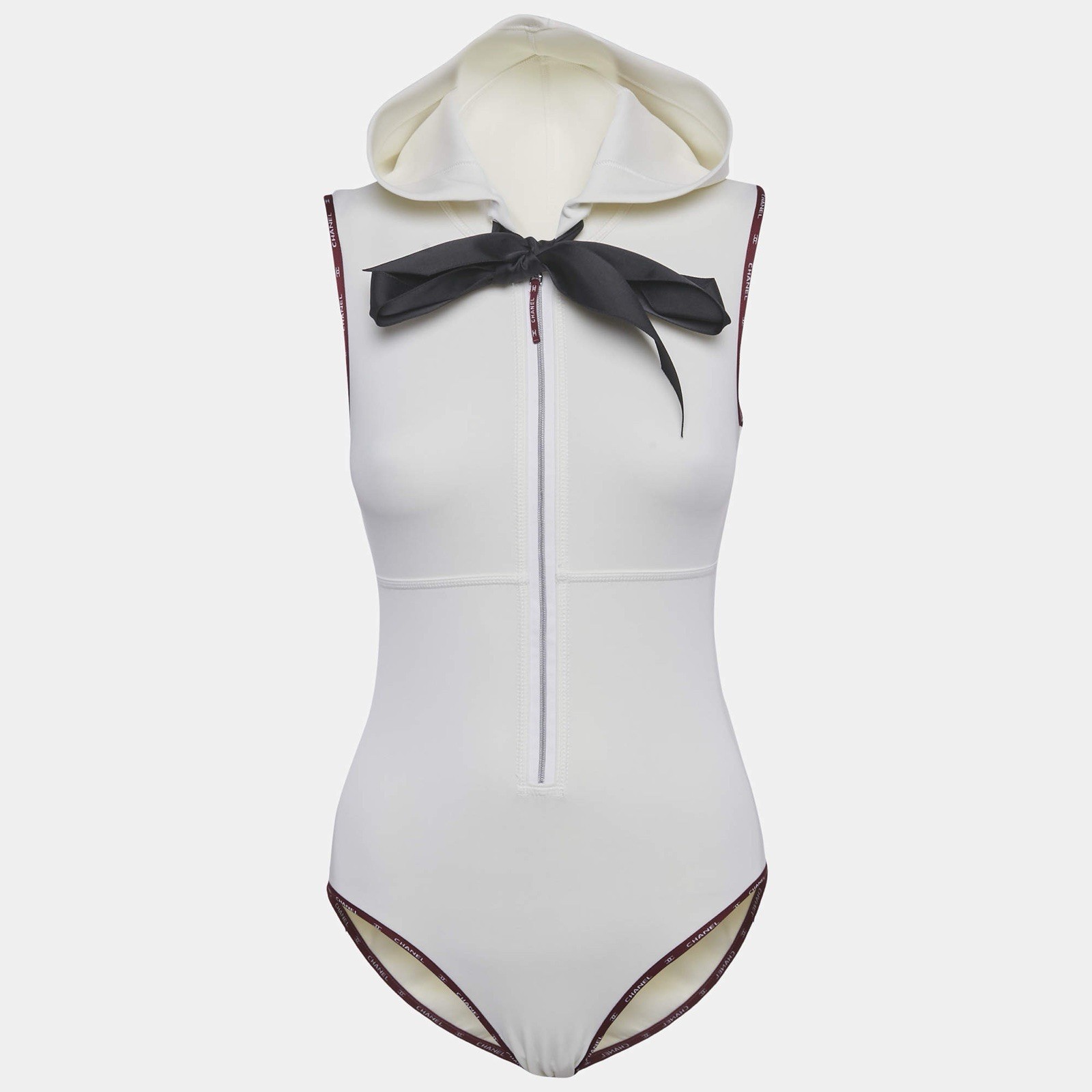 CHANEL Sold Out Cruise 2025 Hooded Swimsuit-bodysuit Size 38, NWT ASO Lisa